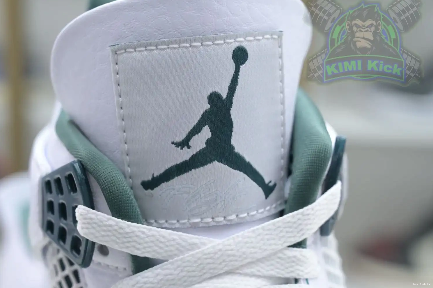 4 Oxidized Green Air Jordan Kimikick 0516